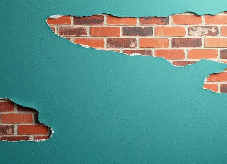 Ponçage et rebouchage des fissures avant mise en peinture
